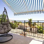 Riviera Blue With Seaview, Pool, Whirlpool, Parking And Boat Excursions 公寓 *