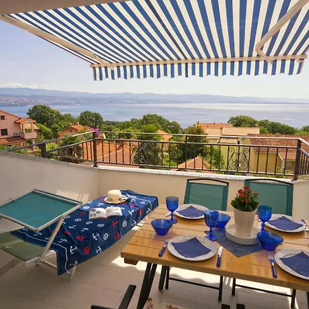 Appartement Riviera Blue With Seaview, Private Whirlpools And Parking Near Opatija *
